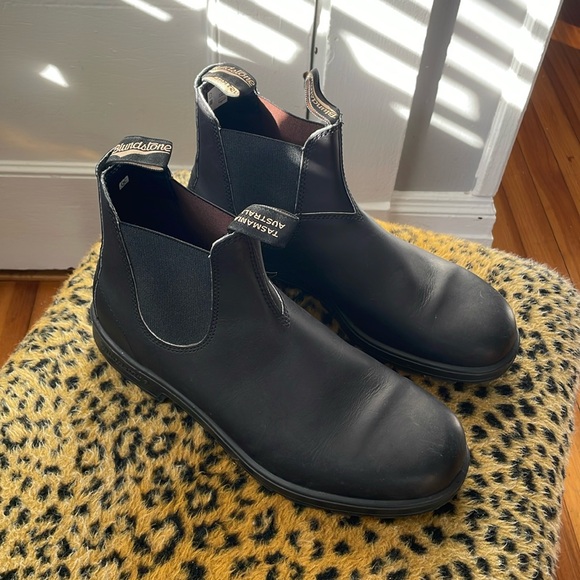Black Sz 12 (aus 11) men’s Blundstone Chelsea boots - Picture 1 of 4